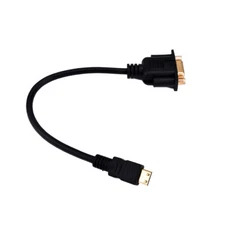 HDMI To VGA Video Converter Adapter Full 1080P Cable Cord For Laptop DVD