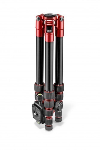 Manfrotto Travel Tripod Element MKELES5RD-BH Small Red Aluminum