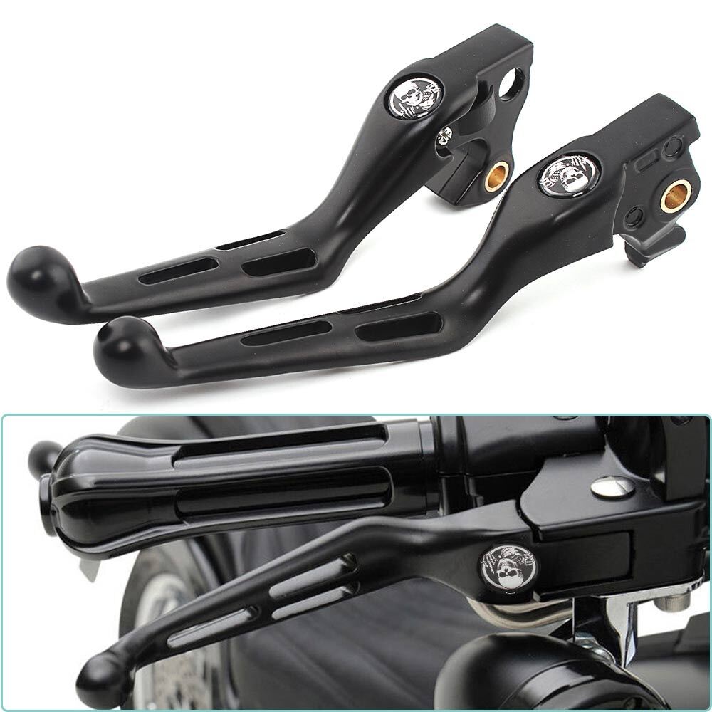 Black Clutch Lever for 2004-2013 Harley Davidson XLH1200C Sportster Custom