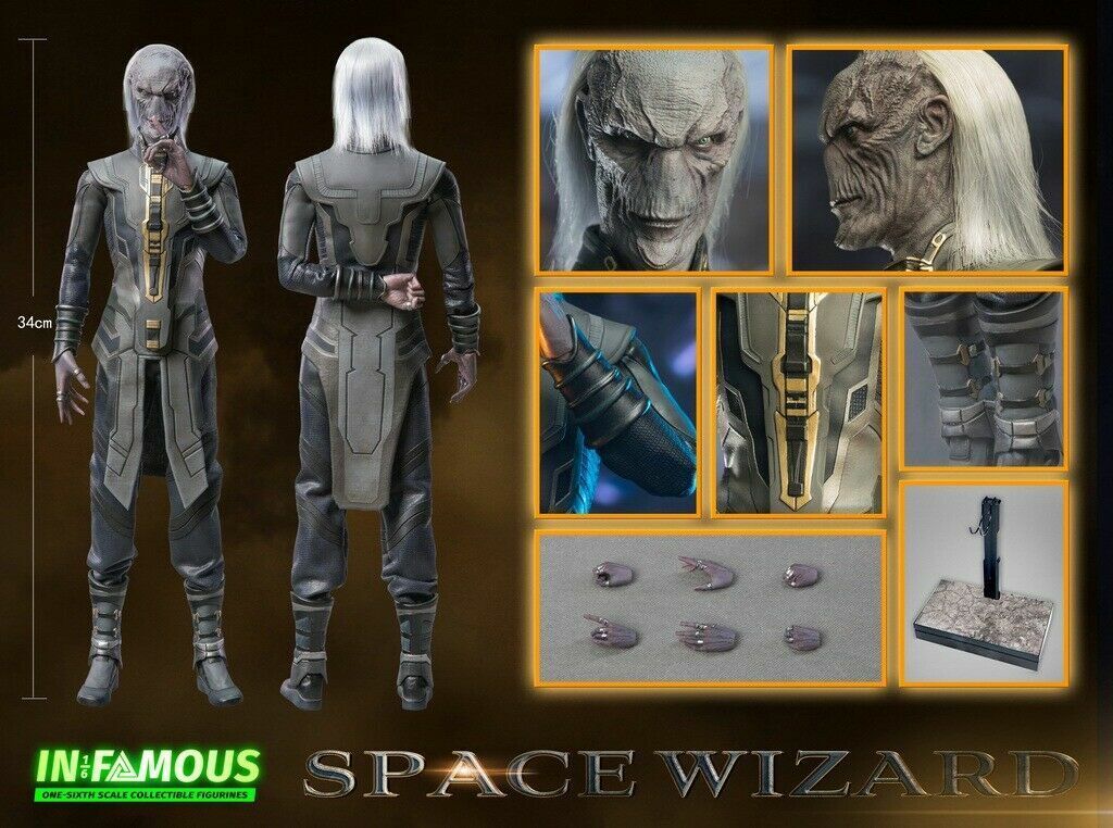 IN-FAMOUS IF001 1/6 Ebony Maw SPACE WIZARD Avengers Black IN-FAMOUS IF001 1/6 Ebony Maw SPACE WIZARD Avengers Black