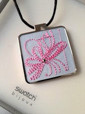 SWATCH: COLLANA "FLOWERCAGE" (JPP005-U) GIOIELLO MERAVIGLIOSO! *NUOVO/ RARITÀ*