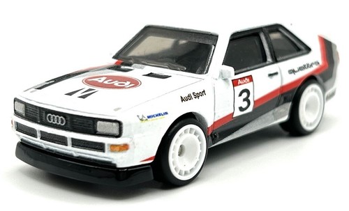 HOT WHEELS ‘84 AUDI SPORT QUATTRO CAR CULTURE PREMIUM TRACK DAY DIORAMA LOOSE