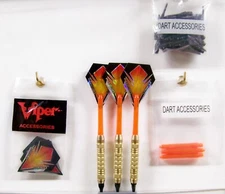 Darts Fat Cat Highlander 16 gm Soft Tip Dart Set with Combat Flights