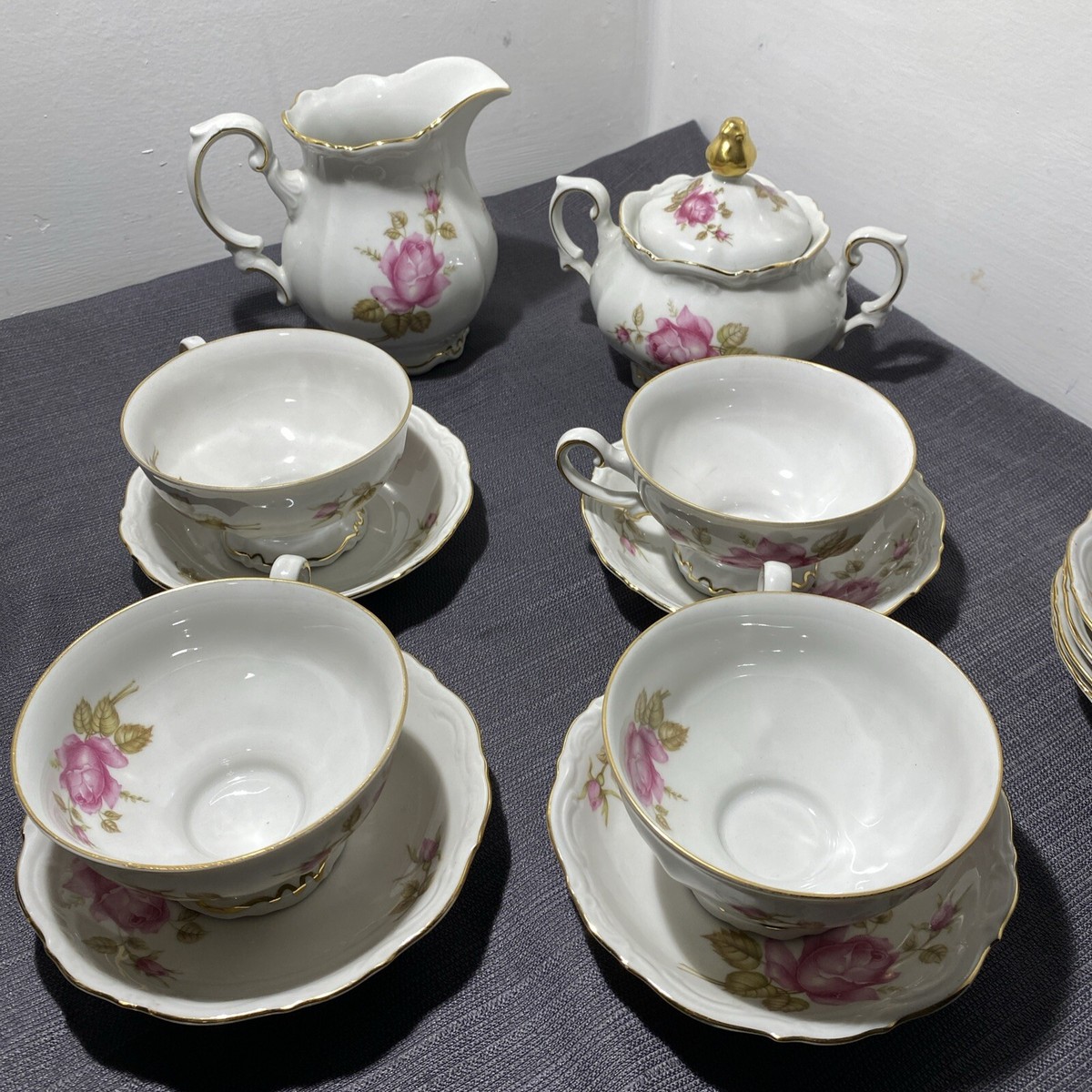 mitterteich bavaria germany “June Rose” China Set | eBay mitterteich bavaria germany “June Rose” China Set | eBay