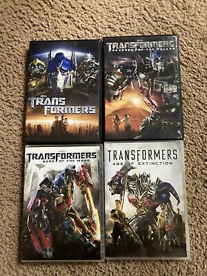 Transformers 1 2 3 4 E 5 Dvd Originais Lacrados