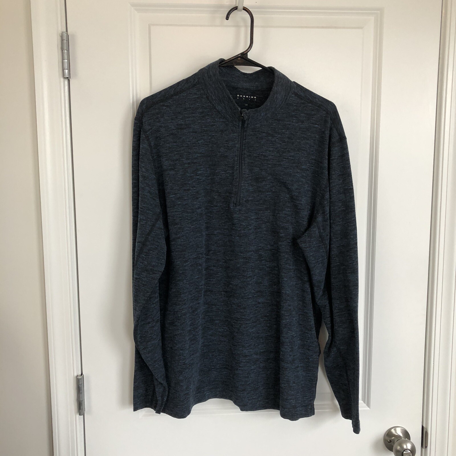Dunning Golf Coolmax Performance 1/4 Zip Pullover Jac… Gem