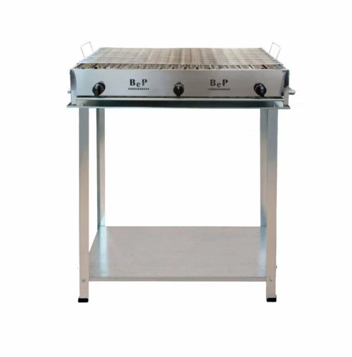 CONFEZIONE DA 4 Griglie per Barbecue Rotonde In Acciaio Inossidabile B3U37225 EUR 39,59