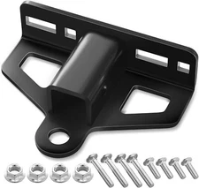 Zero Turn Lawn Mower Hitch with 1-1/4 Receiver 6Mm Thicker Heavy Duty Steel Trai