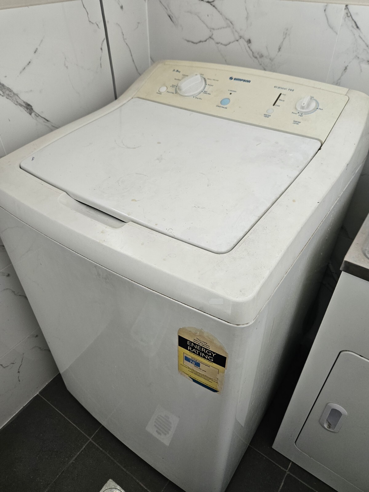 Simpson 7.5kg washing machine USED, Top LOADER. WORKING CONDITION eBay