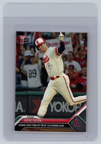 SHOHEI OHTANI Grand Slam, 43rd HR 2023 Topps Now #727 Angels