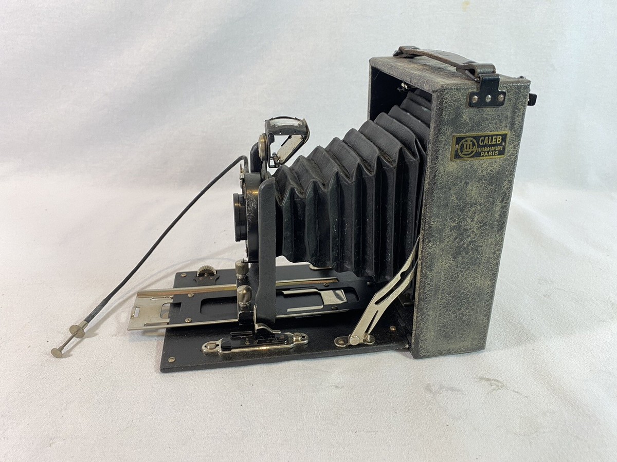 APPAREIL PHOTO CALEB vario Demaria -Lapierre plaque cable déclencheur sacoche EUR 90,00