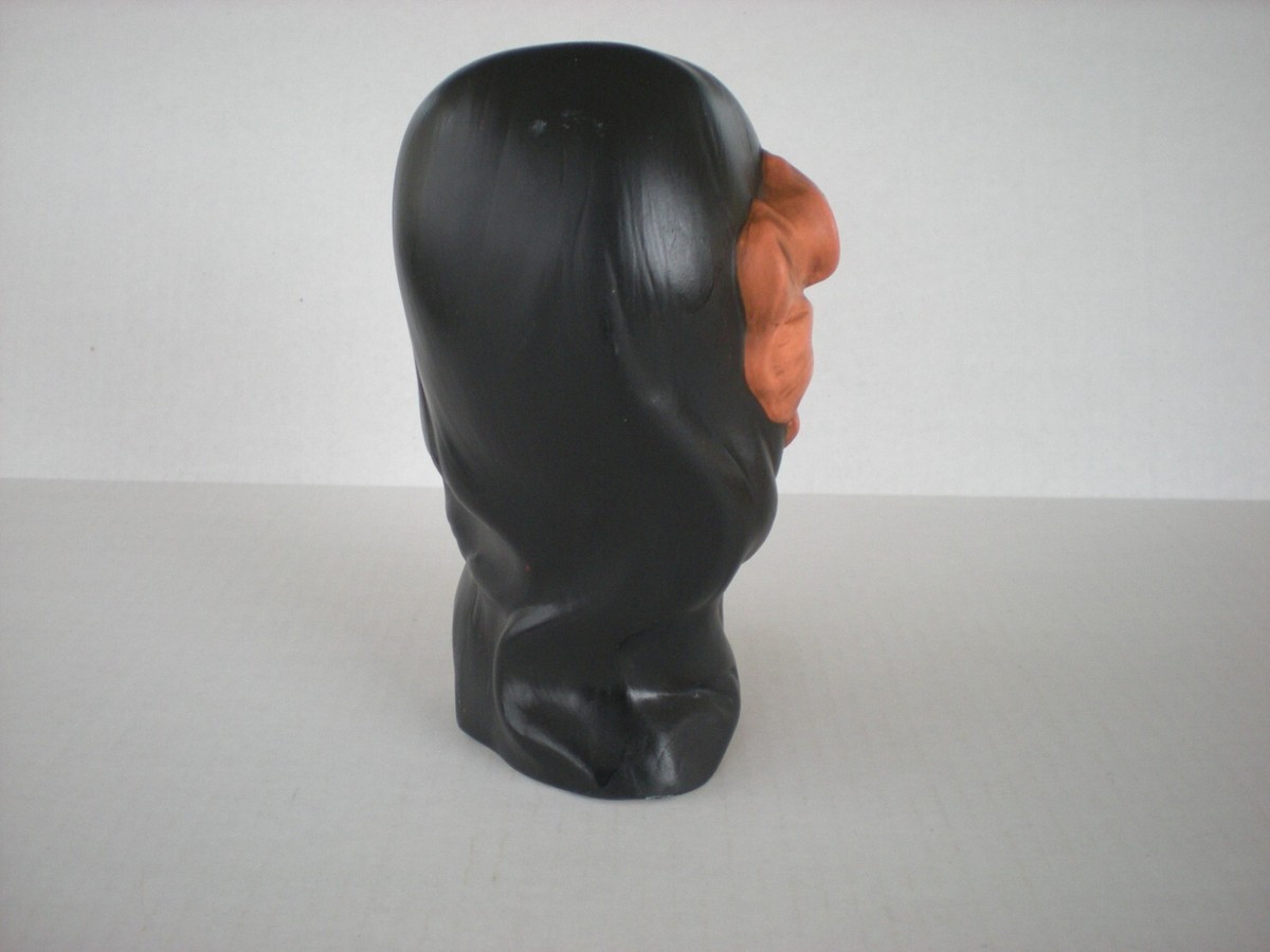 Vintage Marwal Chalkware Hawaiian Polynesian Hula Woman Head