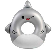 BigMouth, Squishmallows Gordon the Shark Pool Float 52.4" x 52.8" x 13.6" Age 6 