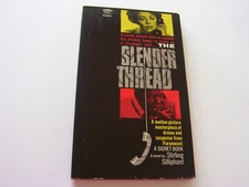 THE SLENDER THREAD  1966  STIRLING SILLIPHANT  MOVIE TIE-IN   SIDNEY POITIER