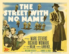 STREET WITH NO NAME Movie POSTER 30x40 Mark Stevens Richard Widmark Lloyd Nolan