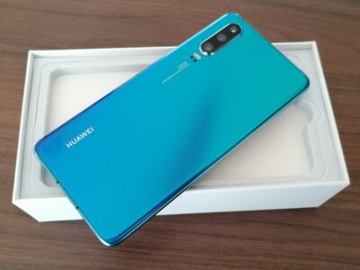 Huawei P30 128GB ELE-L29 Aurora  Dual-SIM / 36 Monate (3 Jahre) Gewähr