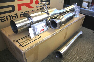 SR*S Single EXIT R1 CatBack Exhaust FOR Mitsubishi Lancer 2008-2015 EVO X 