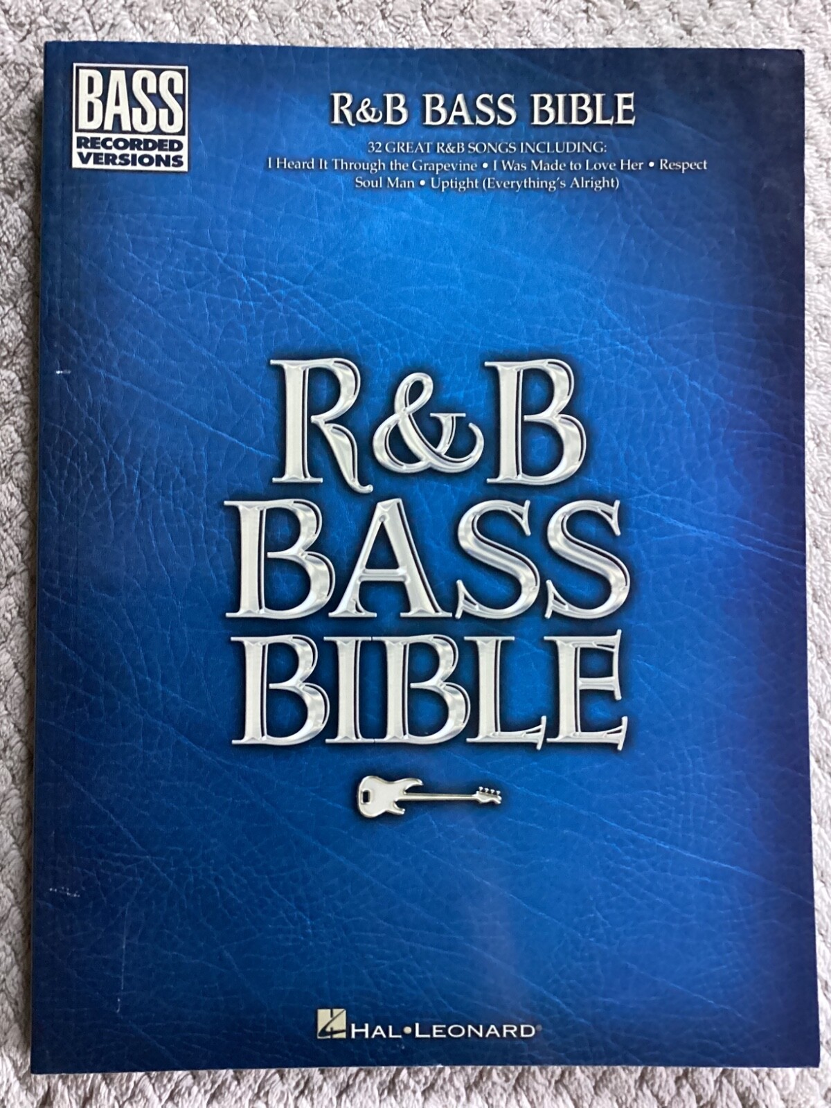 R&B Bass Bible Hal Leonard Bass Recorded Versions (2005, Tra