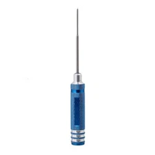 0.9mm Aluminium Alloy Hex Key Screw Driver Hollow Knurled Handle