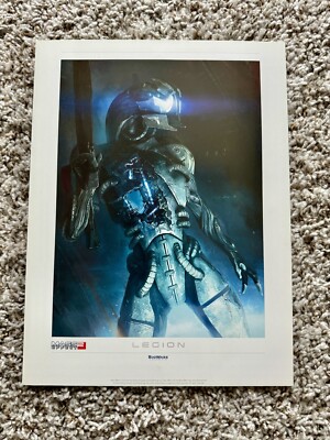 Mass Effect 2 (ME2) Official Bioware Legion Mini Lithograph Art Print 9'' x 12''