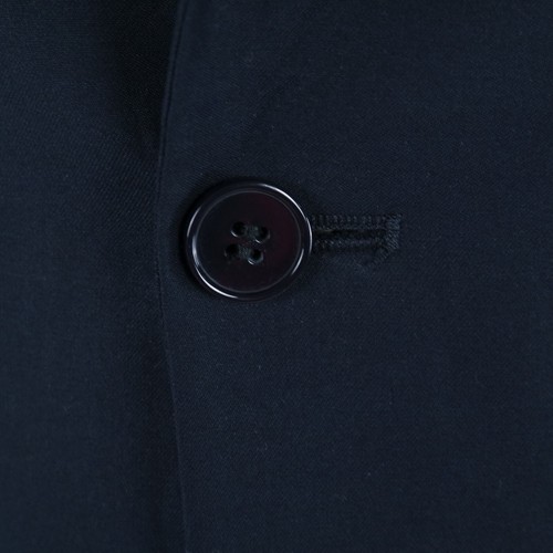 Mens Navy Blue Blazer 36R UK Size HATEMOGLU Sport Coat Jacket - Picture 8 of 13