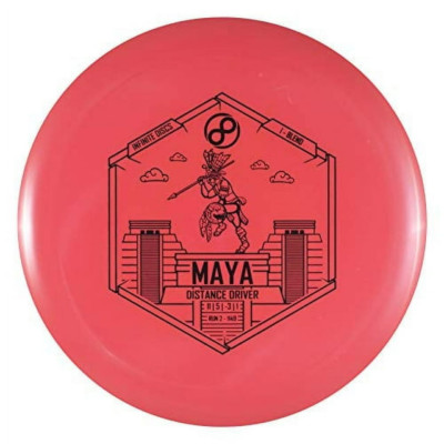 Infinite Discs Maya - I-Blend - Disc Golf Distance Driver 173-175 (Red)