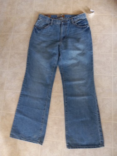 Old Navy Famous Jeans Boys 14 boot cut Blue Denim NEW - Picture 3 of 3