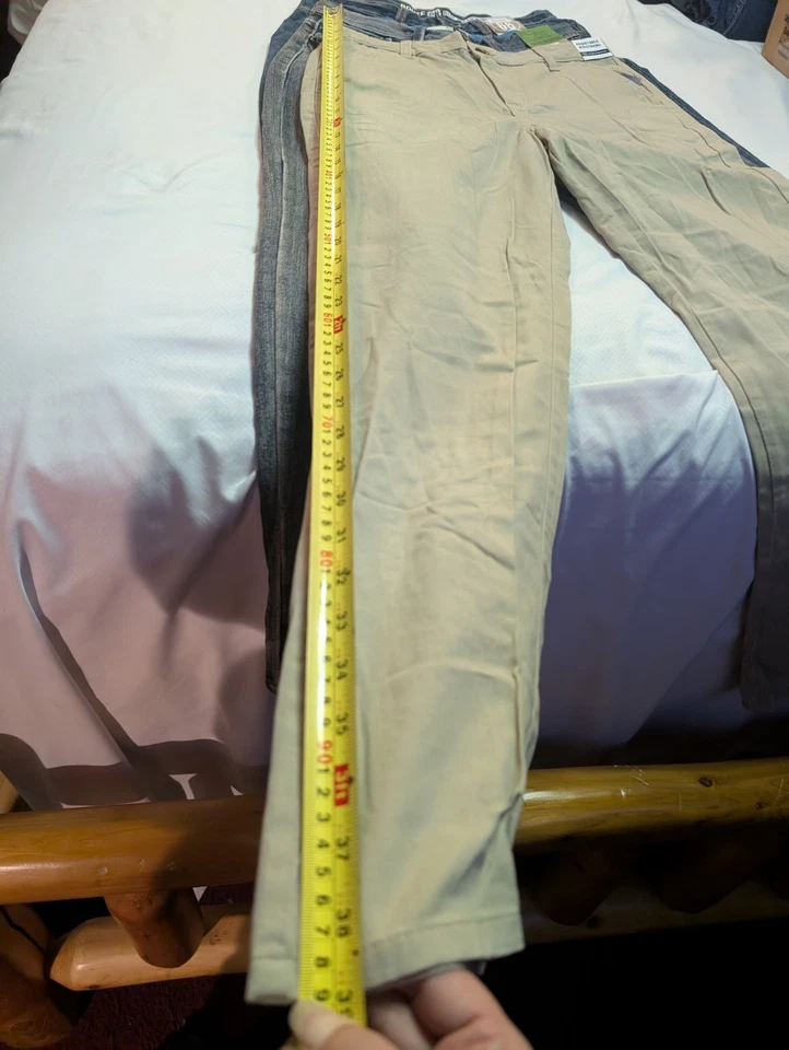 3 Pair Boys Youth Size 16 All NWT Route66 Straight Leg, Slim Straight & Khakis - Image 4 of 4