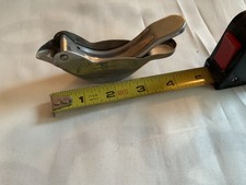 Vtg Retro Tin Bird Garlic Key Lime Press Stainless Steel Kitchy