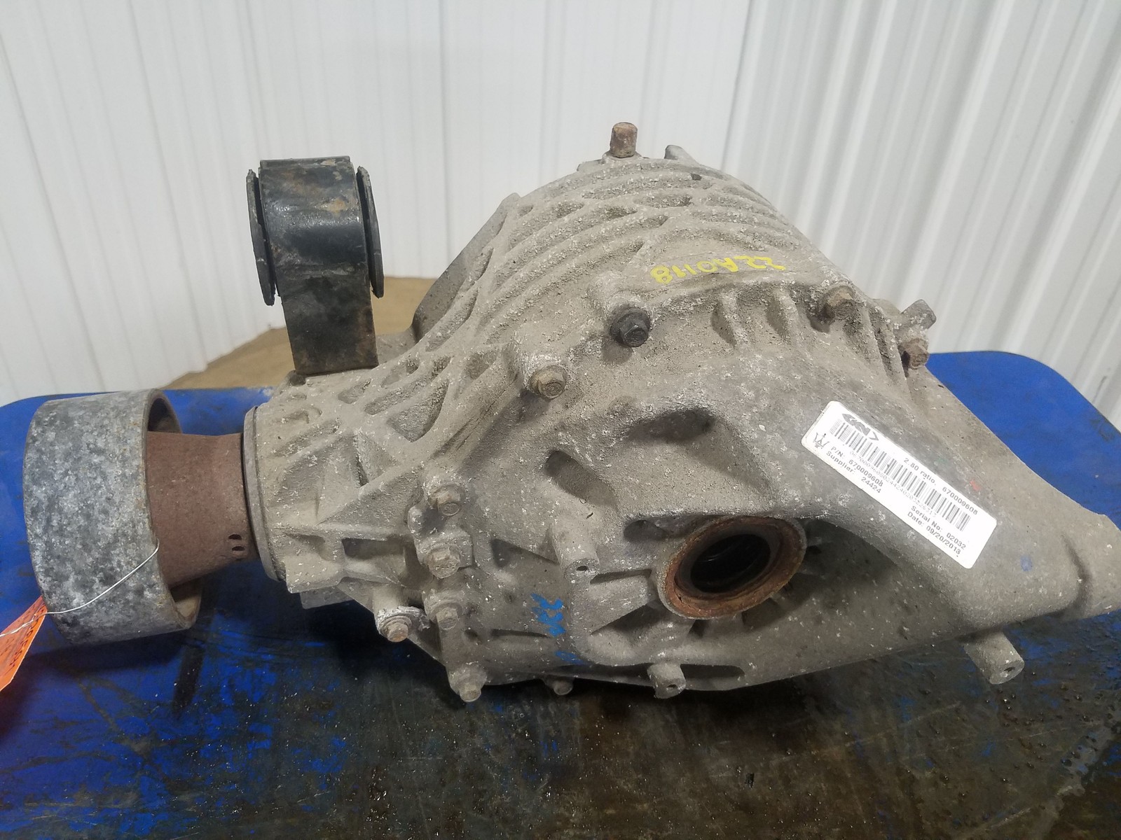 14-17 MASERATI GHIBLI S 3.0 REAR CARRIER DIFFERENTIAL 56K 2.80 RATIO 670009608