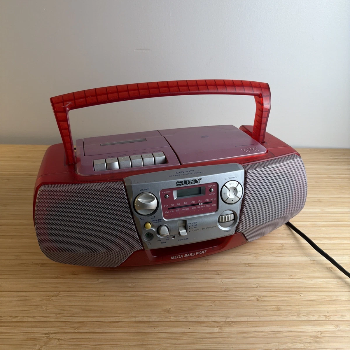 Sony Red Portable Boomboxes for sale | eBay