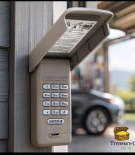 LiftMaster 878MAX Garage Door Keypad-Keyless Garage Door Security+390/315 MHZ