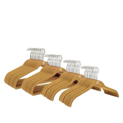 JOY MANGANO The JOY Hangers 50piece Premiere Anti-Microbial CleanBoss Set - Sand