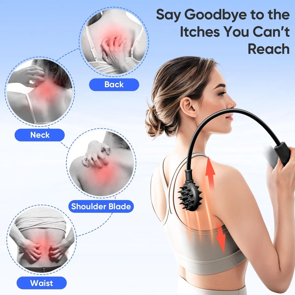 Extendable Back Scratcher Set – Telescopic Metal Backscratchers for Easy Relief - Image 4 of 4