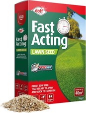 Fast Growing Lawn Seed with Pro-Coat 1kg 17.99 per kilo