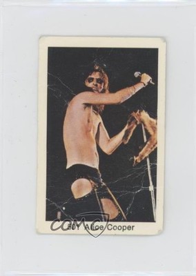 1974 Popbilder Utan Punkt I Alice Cooper #501 0e1b
