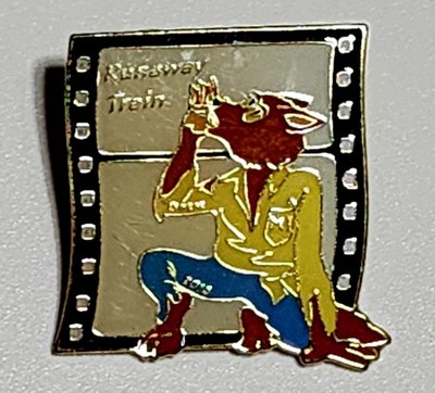 Wolfman Universal Monster Enamel Pin 2015 Pinback Runaway Train Movie Reel 