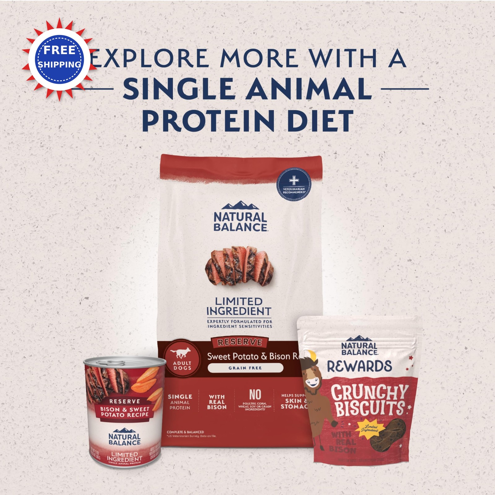 Natural Balance Limited Ingredient Adult Grain Free Dry Dog Food Sweet Potato & thumbnail 6