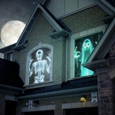 Halloween Projector Hologram Foldable Screen: 100 Inch Portable Anti Crease I...