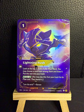 Riftbound Vendetta Epic Lightning Rush 156/166 VEN Foil EN — live eBay listing