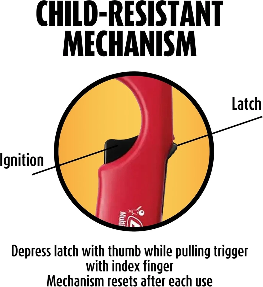 4 Packs Encendedores Multiusos De Edición Clásica Foto 2 de 4