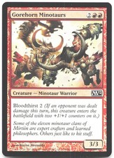 Gorehorn Minotaurs Foil C Magic 2012 (M12) 144 LP