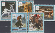 Paraguay Olympic Games Barcelona '92 1989 MNH-12 Euro