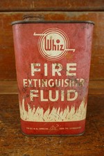 Vintage 1940s Whiz Fire Extinguisher Fluid Me...