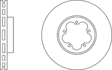 Vented Brake Discs and Pads Front Proformer PBD8084+PBP7094 fits FORD TRANSIT