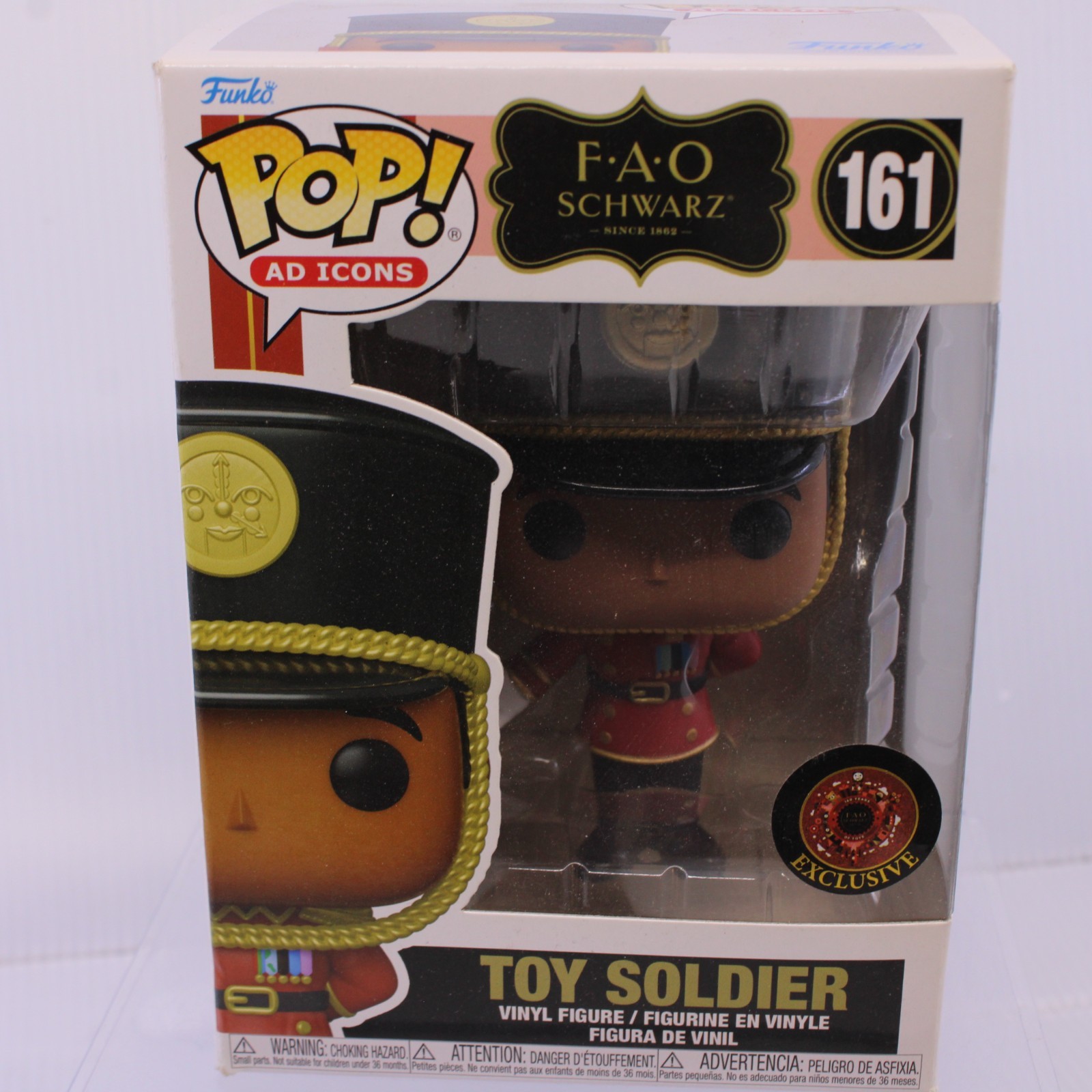 E1 Funko Pop Ad Icons Toy Soldier Fao Schwarz Exclusive Vinyl Figure 161