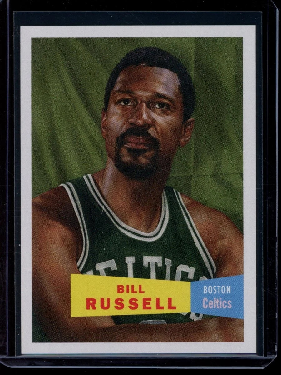 Topps Bill Russell Basketball Sports Trading Cards & Accessories