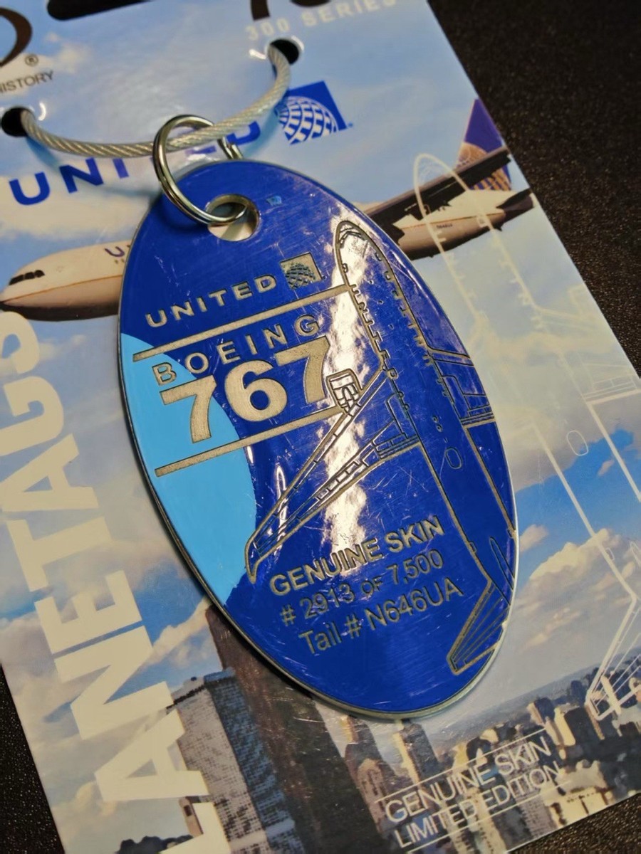 UA ユナイテッド航空 Planetags B767-300ER UA United Airline Planetags B767-300ER N646UA | eBay