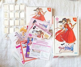 Sakura Wars Series 1 4 Hanagumi Tsushin Sega Saturn Dreamcast Bulk Sale