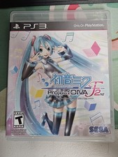 Hatsune Miku: Project DIVA F 2nd Sony PlayStation 3 PS3 COMPLETE CIB NTSC ESRB